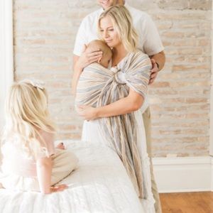 Wildbird Taiga Black Ring Baby Sling